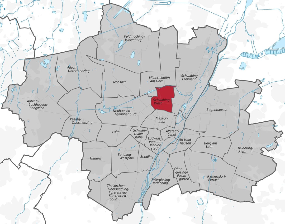 Зураг schwabing мюнхен