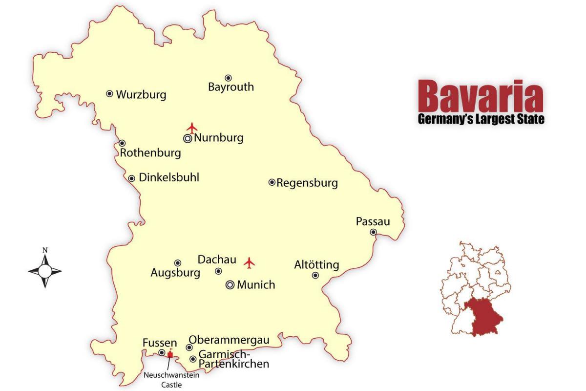 munchen герман газрын зураг