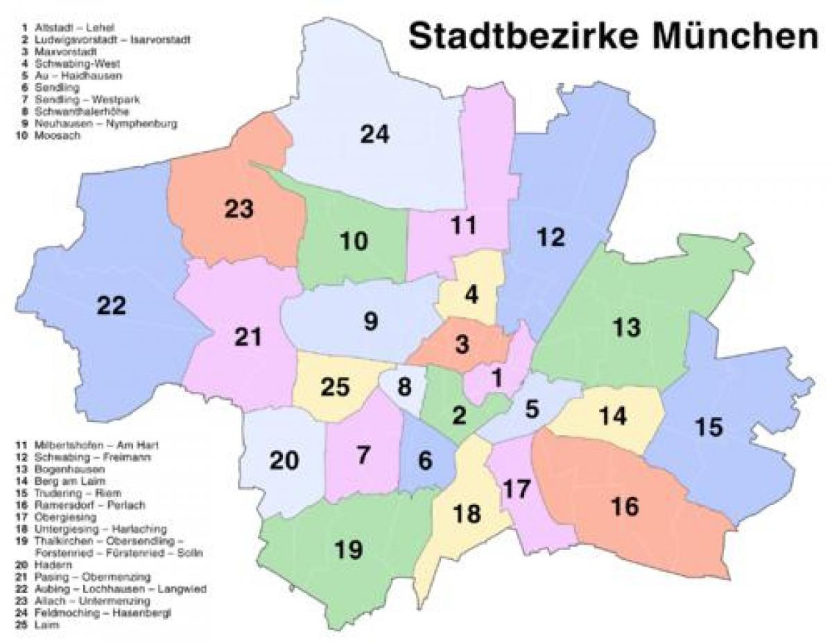 мюнхен талбайн газрын зураг