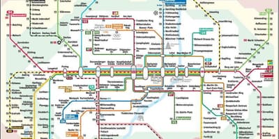 Метроны газрын зураг munchen
