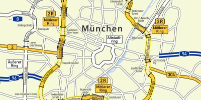 Munchen бөгж газрын зураг