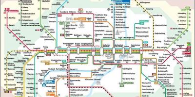 München метроны газрын зураг