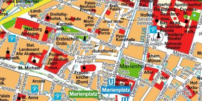 Гудамжны зураг мюнхен хотын төв